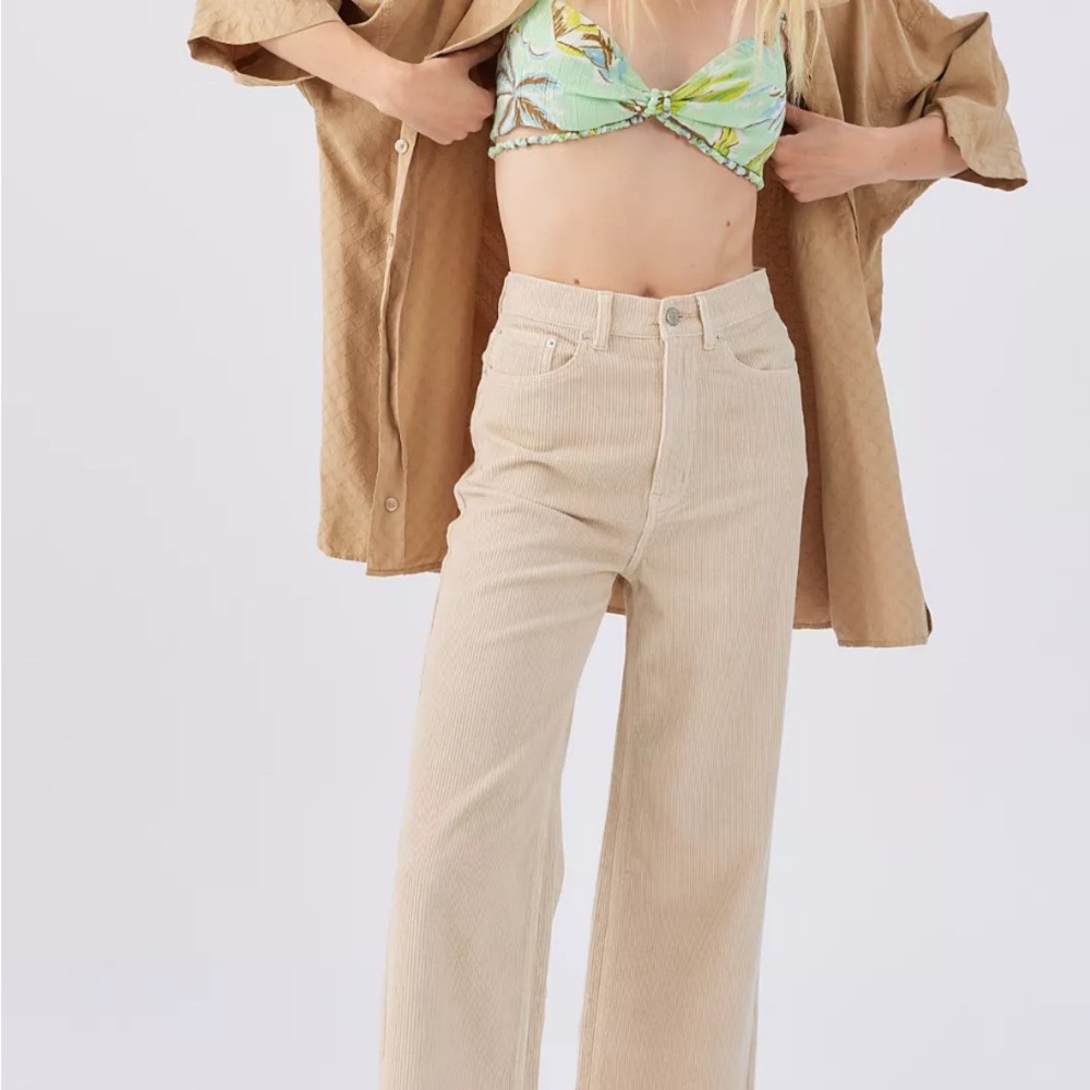BDG Cream Corduroy Pants
